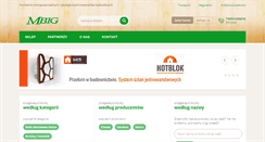 Desktop Screenshot of ekombig.pl